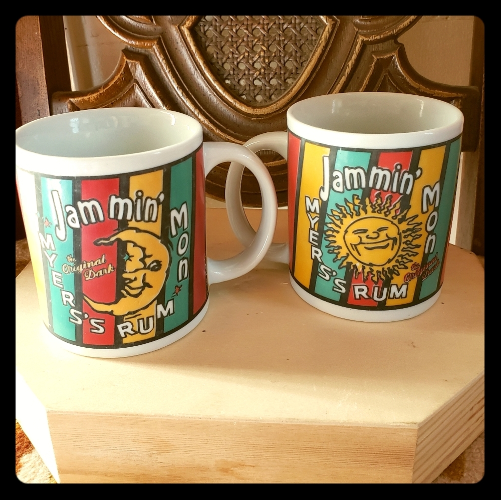 🧿5/$20🧿Meyer's Rum Jammin' Mon Coffee Cups